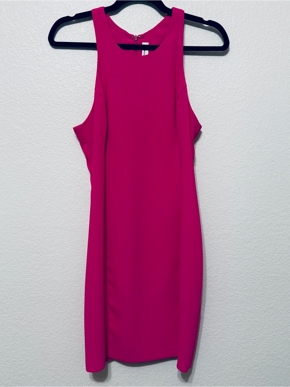 ๐ฆ Amanda Uprichard| EUC Colada Hot Pink Racerback Mini Dress S - Picture 3 of 7